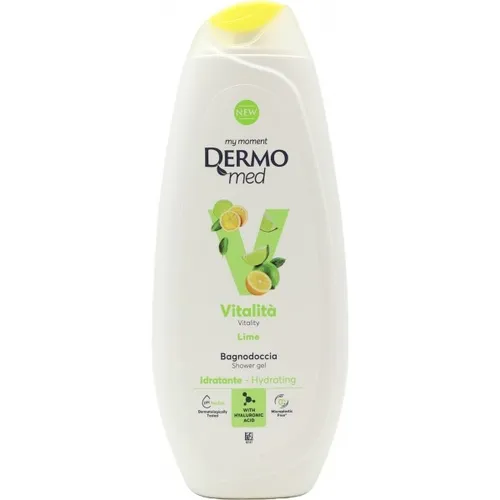 Dermomed Lime, Bath & Shower Gel (Żel pod prysznic o zapachu limonki)
