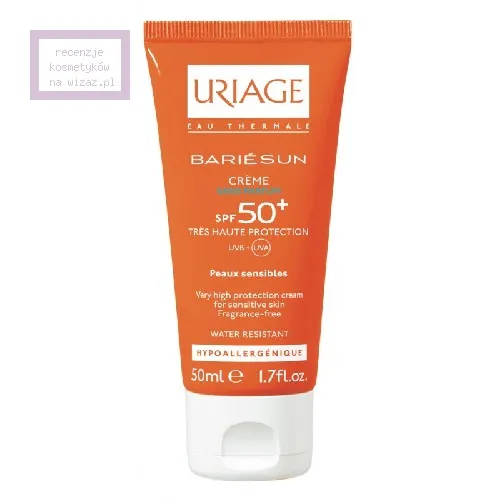 Uriage Bariesun, Creme SPF 50+ Peaux Sensibles (Krem do skóry wrażliwej SPF 50+)
