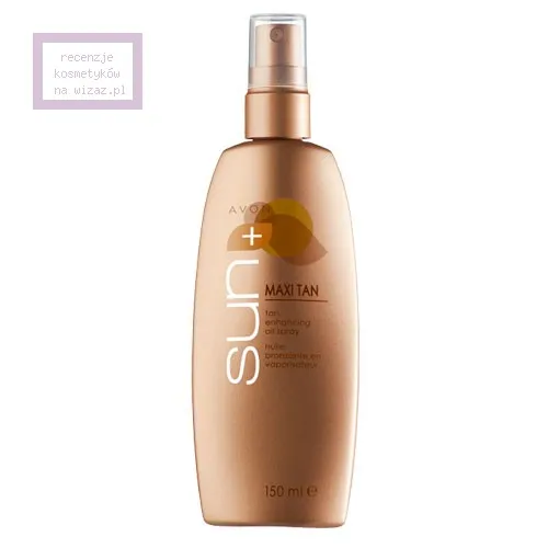 Avon Care, Sun+, Maxi Tan Enhancing Oil Spray [Bronze Face & Body Tanning Oil Spray] (Olejek w sprayu wzmacniający opaleniznę) - 2