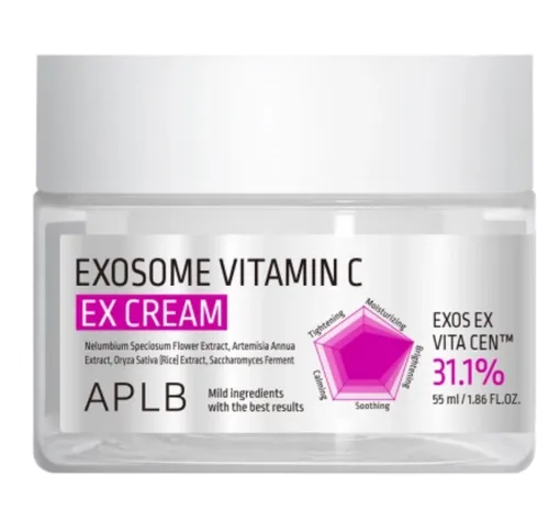 APLB Exosome Vitamin C EX Cream (Krem do twarzy z Witaminą C i egzosomami)