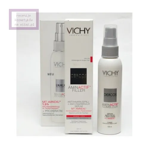 Vichy Dercos, Aminactif Filler (Serum wypełniające przeciw wypadaniu i łamaniu się włosów)