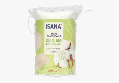 Isana Bio Maxi Wattepads (Bio płatki kosmetyczne maxi)