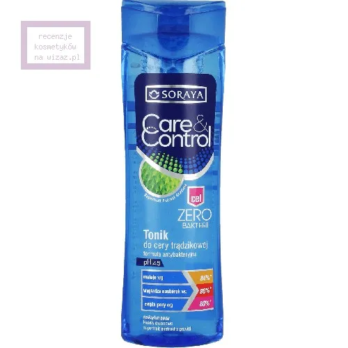 Soraya Care & Control, Tonik do cery trądzikowej `Zero bakterii`