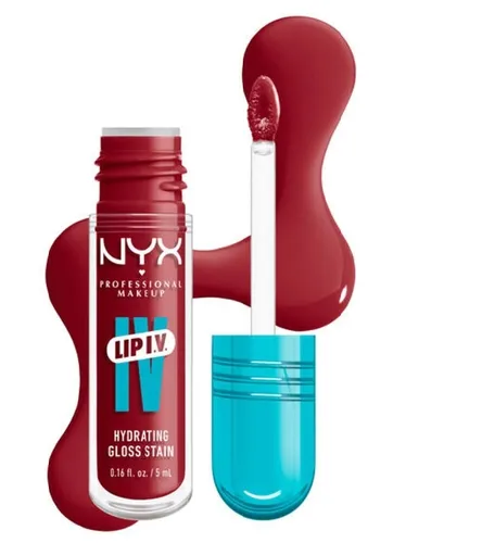 NYX Professional Makeup Lip  I.V.  Hydrating Lip Gloss Stain (Nawilżająco-pigmentujący błyszczyk od ust)