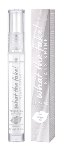Essence What The Fake!, Glass Shine Lip Gloss (Błyszczyk do ust)