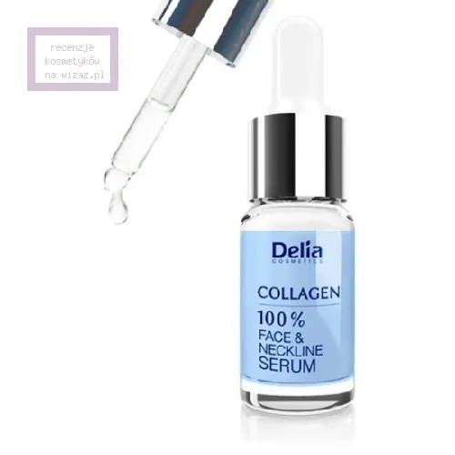 Delia Collagen, 100% Face & Neckline Serum (100% serum do twarzy, szyi i dekoltu `Kolagen`) - 2