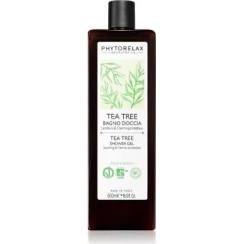 Phytorelax Tea Tre, Shower Gel (Kojący żel pod prysznic z olejkiem z drzewa herbacianego)