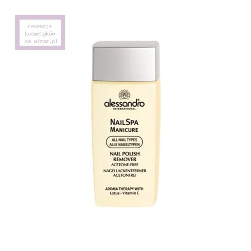 Alessandro Nail Spa Manicure, Nail Polish Remover, All Nail Types (Zmywacz do każdego rodzaju paznokci)