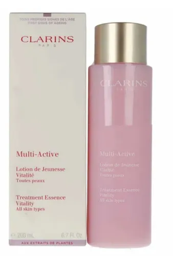 Clarins Multi Active, Treatment Essence Vitality (Odświeżający tonik-esencja do twarzy)