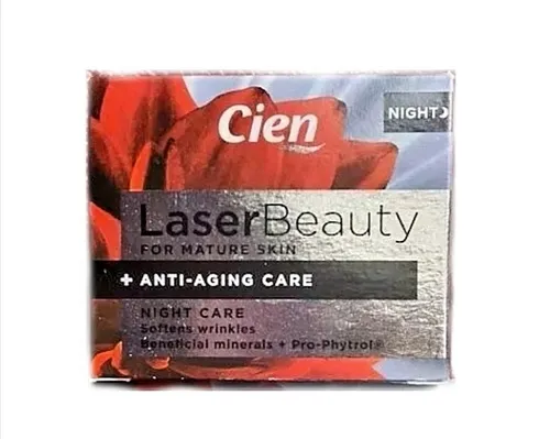 Cien Laser Beauty+,Anti Aging Care Night (Przeciwzmarszczkowy krem na noc)
