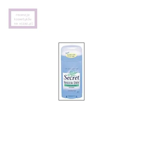 Secret Sheer Dry (antyperspirant)