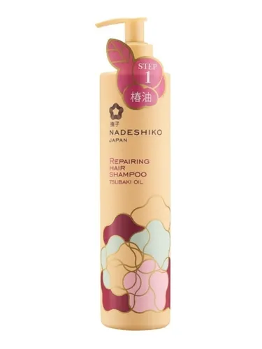 Nadeshiko Repairing Hair Shampoo (Odbudowujący szampon do włosów z olejkiem tsubaki)