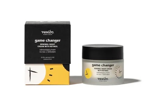 Resibo Game Changer, Renewal Night Cream with Retinol (Odnawiający krem na noc z retinolem)