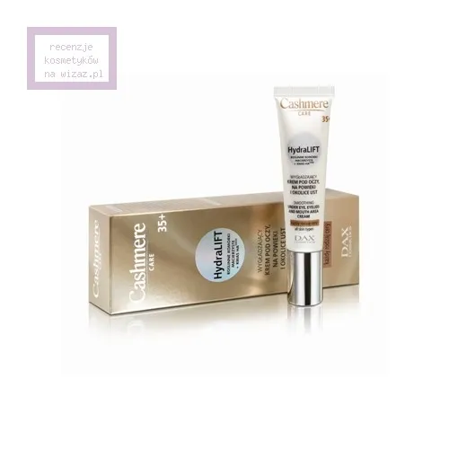 Cashmere Care 35+ HydraLIFT, Wygładzający krem pod oczy na powieki i okolice ust