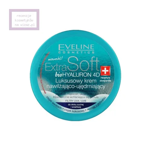 Eveline Cosmetics Extra Soft Bio, Luksusowy krem nawilżająco - ujędrniający `BioHyaluron 4D`