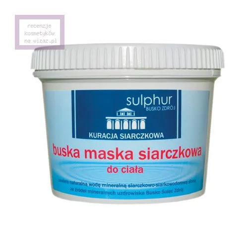 Sulphur Zdrój Kuracja Siarczkowa, Buska maska siarczkowa do ciała