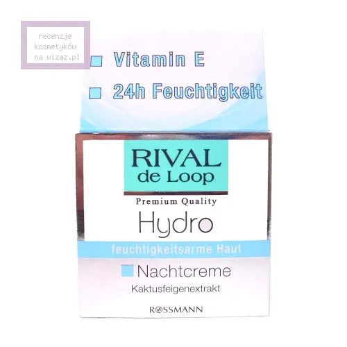 Rival de Loop Hydro, Nachtcreme (Krem na noc z ekstraktem z figi kaktusowej)