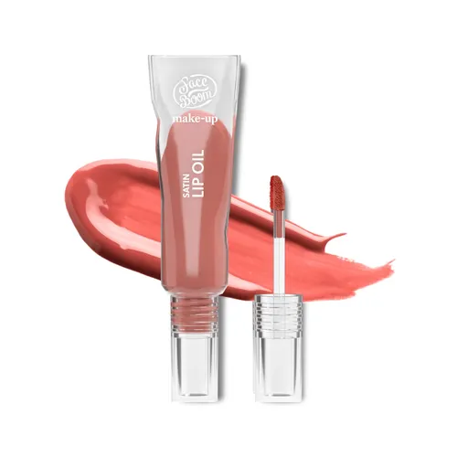 FaceBoom Make-Up, Satin Lip Oil (Satynowy olejek do ust) - 4