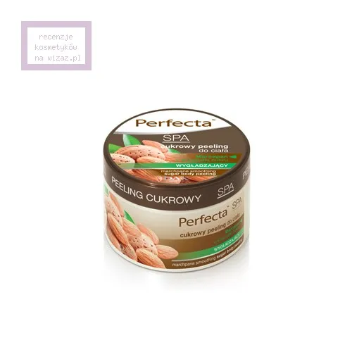 Perfecta SPA, Cukrowy peeling do ciała złuszczająco - wygładzający marcepanowy