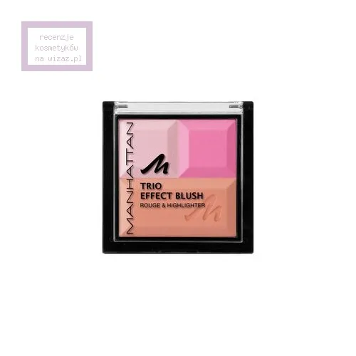 Manhattan Trio Effect Blush (Róż i rozświetlacz w jednym)