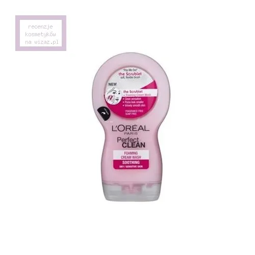 L'Oreal Paris Perfect Clean, Soothing Foaming Cream Wash (Preparat myjący do cery suchej i wrażliwej)