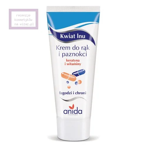 Anida Krem do rąk i paznokci `Kwiat lnu` - 2