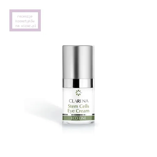 Clarena Eco Line, Stem Cells Eye Cream (Krem pod oczy z roślinnymi komórkami macierzystymi)