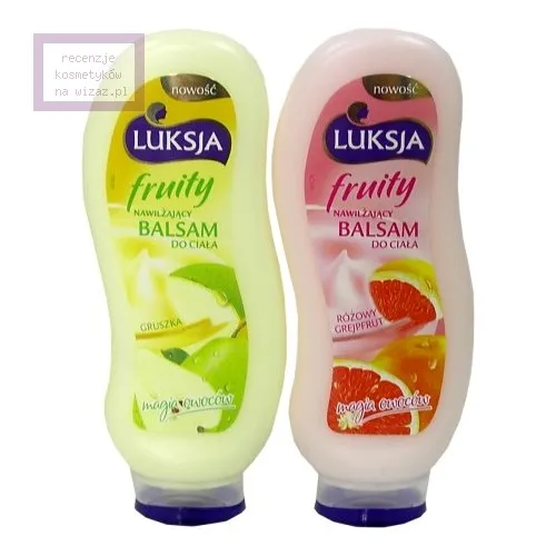 Luksja Fruity, Nawilżający balsam do ciała (różne rodzaje)
