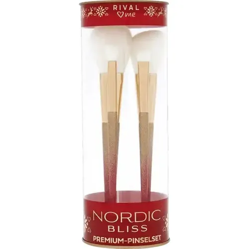 Rival Loves Me Nordic Bliss, Premium Brush Set (Zestaw pędzli do makijażu)