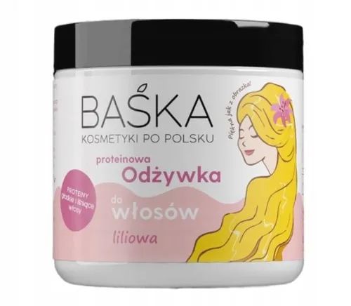Baśka Liliowa, Emolientowa odżywka do włosów