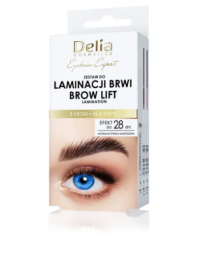 Delia Zestaw do trwałej laminacji brwi (Zestaw do trwałej laminacji brwi)