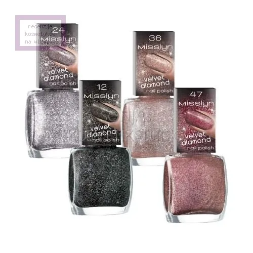 Misslyn Velvet Diamond Nail Polish (Lakier do paznokci)