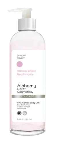 Alchemy Care Cosmetics Body Care, Pink Cotton Body Milk (Ujędrniające mleczko do ciała)