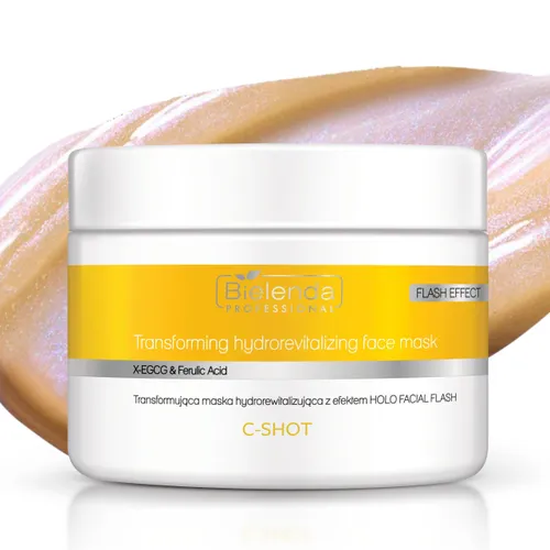 Bielenda Professional C-Shot, Transforming Hydrorevitalizing Face Mask (Transformująca maska hydrorewitalizująca)