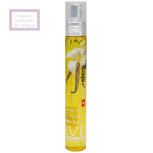 IVR Swiss+Made Eau des Alpes, Scented Body Mist Relaxing Vanilla & Fruits (Mgiełka nawilżająca do ciała `Wanilia i owoce`)