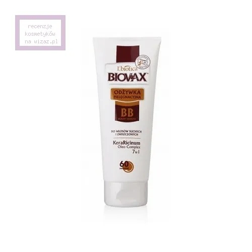 L'biotica Biovax BB Beauty Benefit (Odżywka pielęgnacyjna 60 sekund do włosów suchych i zniszczonych) - 2