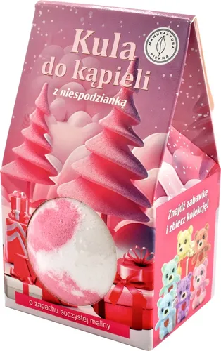 Manufaktura Piękna Świąteczna kula do kąpieli z niespodzianką (różne zapachy) - 2