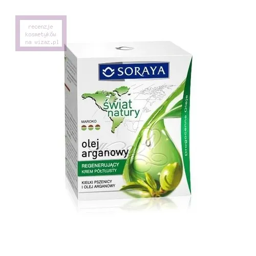 Soraya Świat Natury, Regenerujący krem półtłusty z olejkiem arganowym