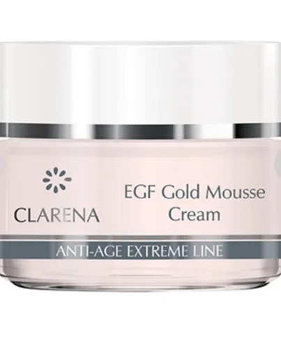 Clarena Anti-Age Extreme Line, EGF Gold Mousse Cream (Peptydowy krem w musie z kolidalnym złotem i BIO-Placentą) - 1