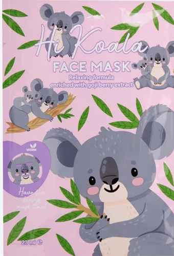 Maxbrands Hi Koala, Face Sheet Mask (Relaksująca maska na tkaninie)