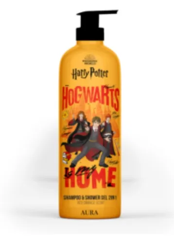 Aura Harry Potter, Hogwarts Home,  Shampoo & Shower Gel 2in1 (Żel pod prysznic i szampon do włosów 2 w 1)