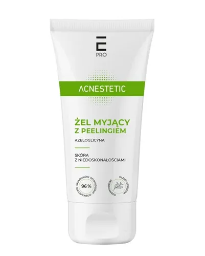 Enilome Healthy Beauty Pro,  Acnestetic, Żel myjący z peelingiem