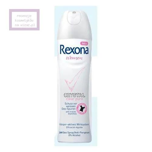 Rexona Women, Crystal, Clear Pure 24H Antiperspirant Spray