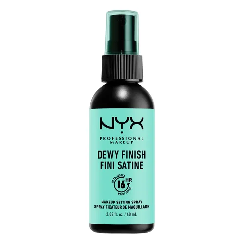 NYX Professional Makeup Dewy Finish, Makeup Setting Spray (Utrwalacz makijażu z efektem wilgotnego wykończenia) - 1