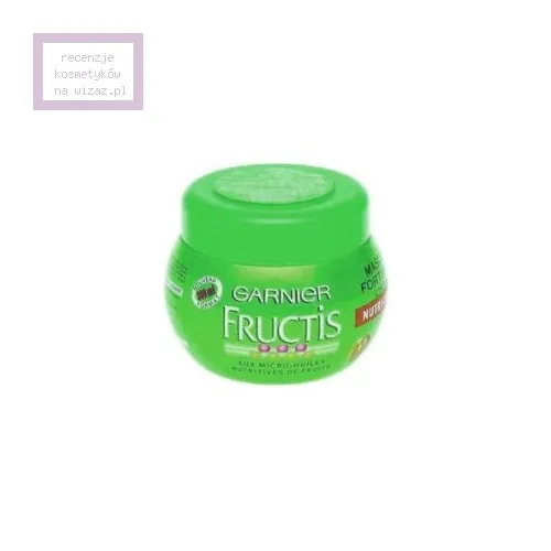 Garnier Fructis, Nutri-gładka, Maseczka wzmacniająco-wygładzająca (stara wersja)