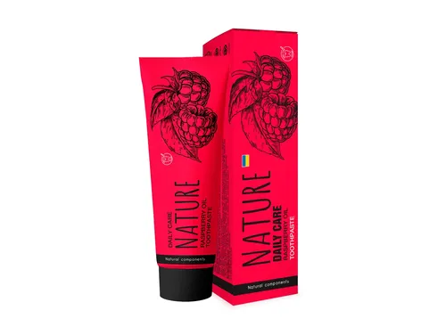 Bioton Cosmetics Nature Daily Care Raspberry Oil Toothpaste (Pasta do zębów z olejem z pestek malin)