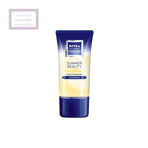 Nivea Visage, Summer Beauty, Self Tannig Regenerating Night Care (Krem brązujący na noc)