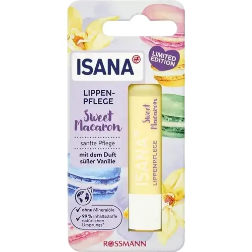 Isana Sweet Macaron, Lip Balm (Balsam do ust)
