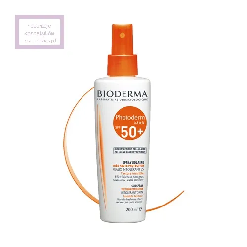 Bioderma Photoderm Max  SPF 50+/UVA 35, Sun Spray (wersja 2010)