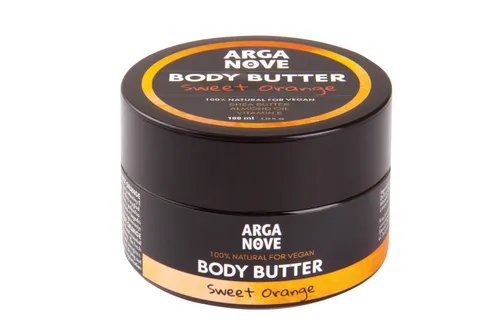 Arganove Sweet Orange Body Butter (Naturalne masło do ciała) - 2